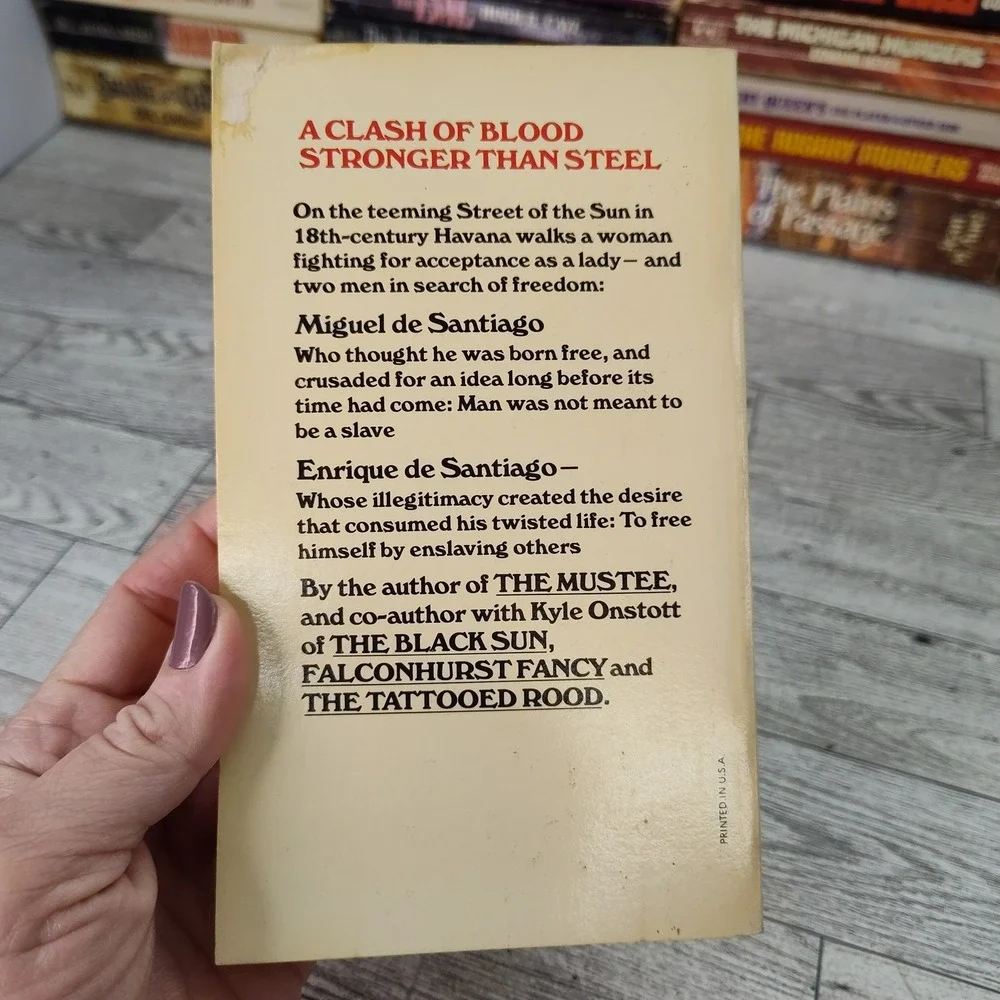 The Street of the Sun by Lance Horner‎ 1967 Paperback Historical Fiction